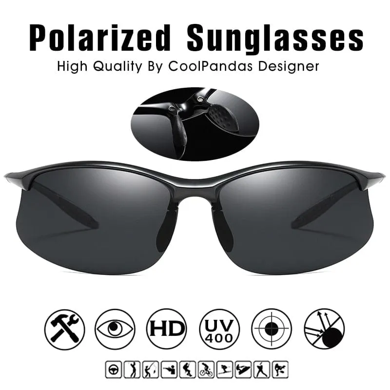 2022 Top Ultralight TR90 Polarized Sunglasses Anti-UV Driving Men Shades Male Military Sun Glasses Eyewear Goggles Gafas De Sol