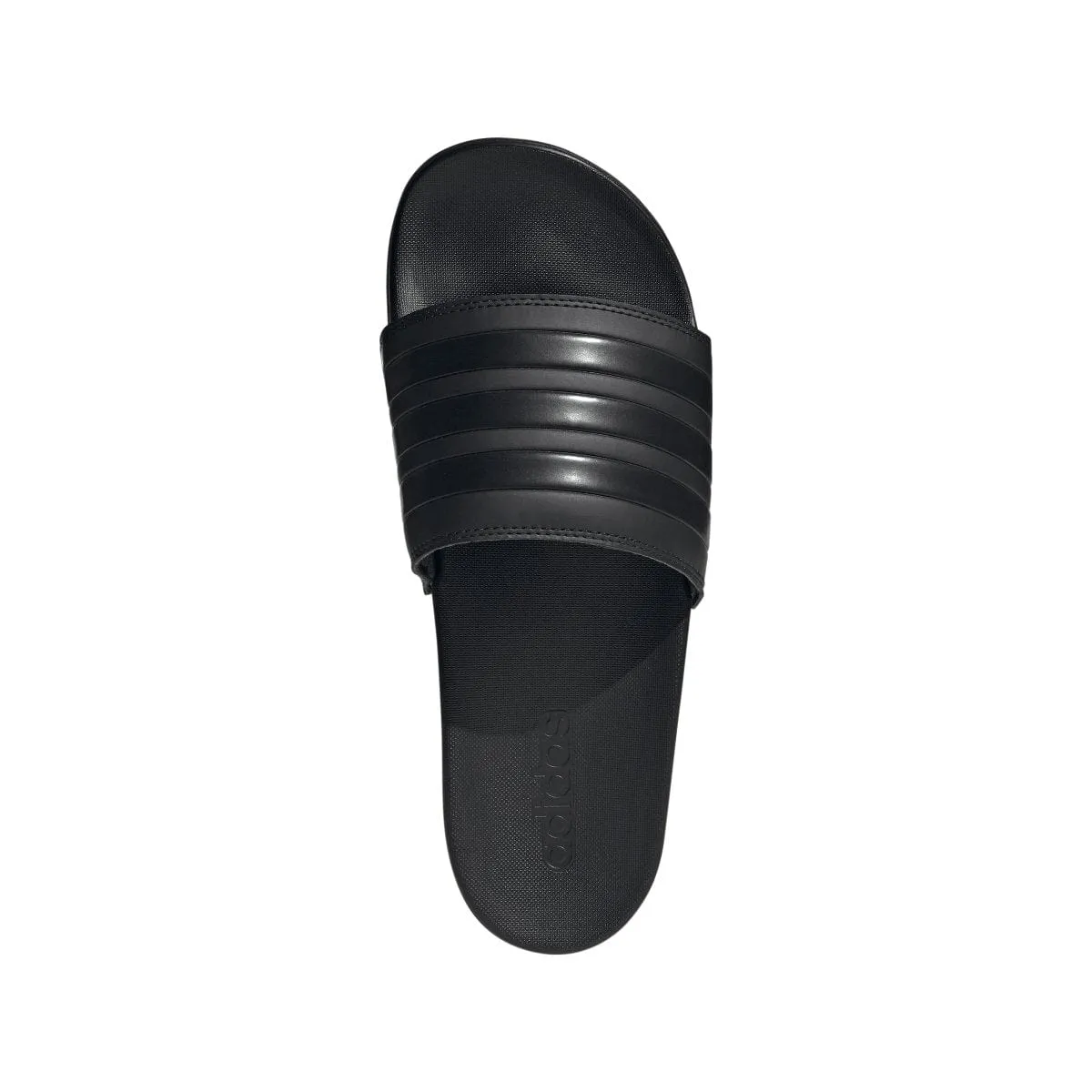 ADIDAS MEN'S ADILETTE COMFORT TRIPLE BLACK SLIDES