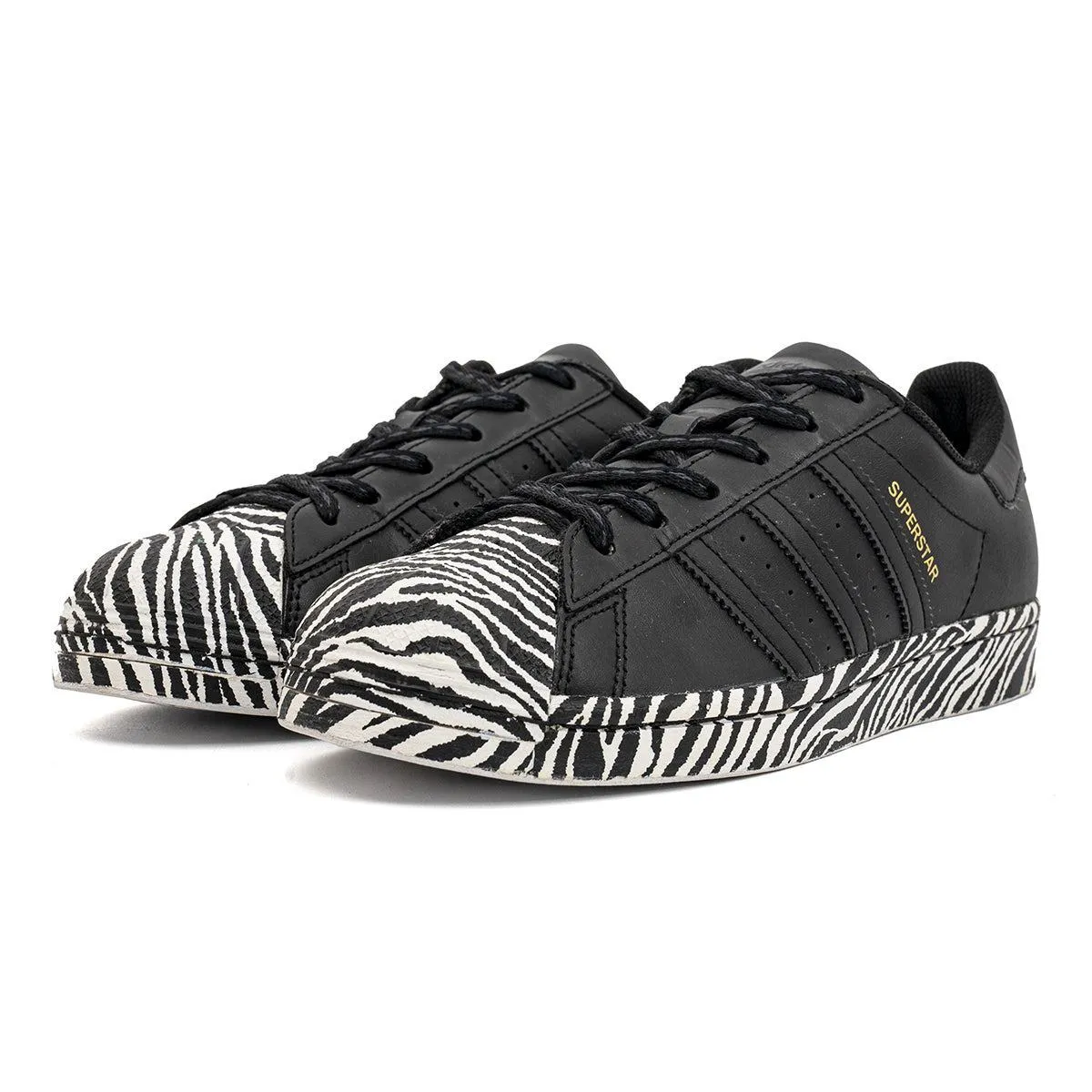 Adidas Originals Superstar Zebra Print