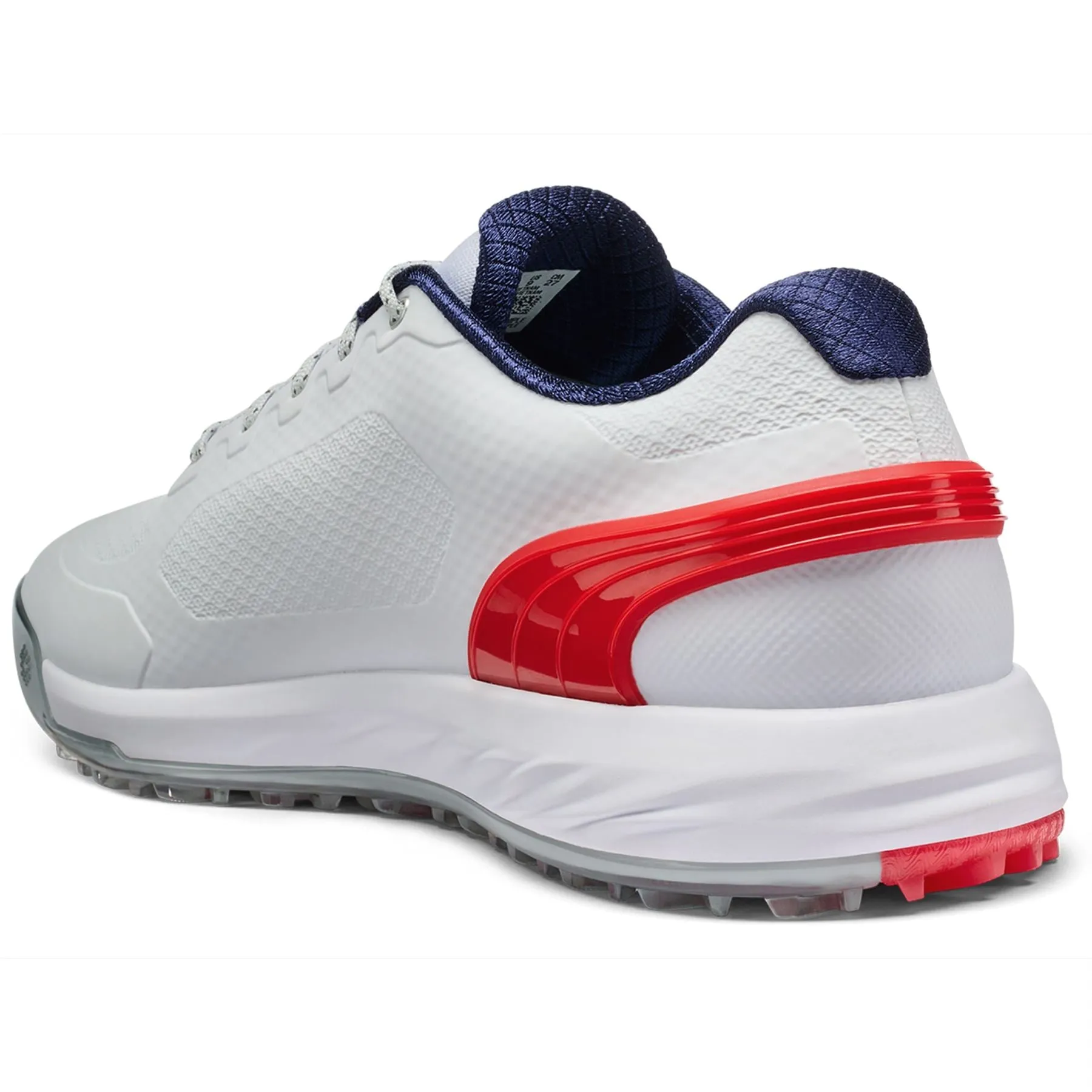 Alphacat Nitro Golf Shoe White/Red/Blue - SS24