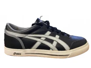 Asics men's leather sneakers AAron H107Y 9011 black-grey