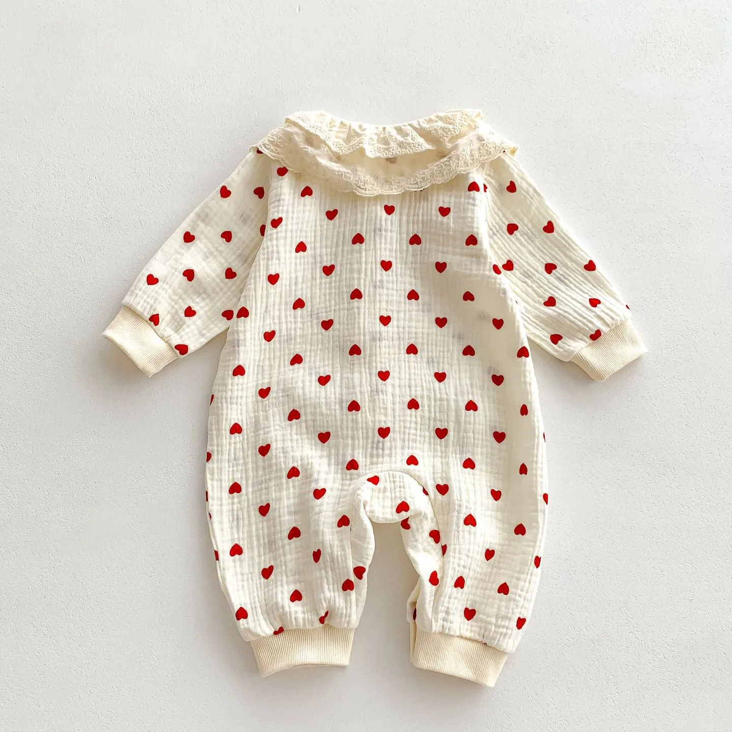 Baby Kid Girls Love heart Print Jumpsuits Wholesale 23101936