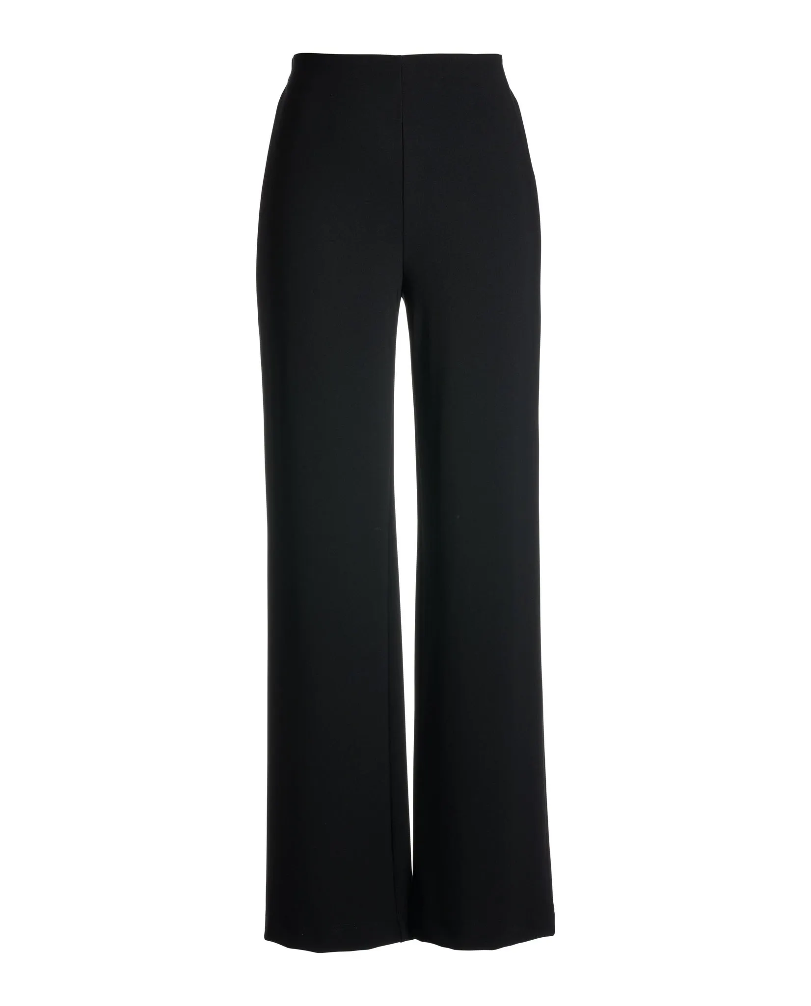 Beyond Travel High Rise Palazzo Pant Jet Black