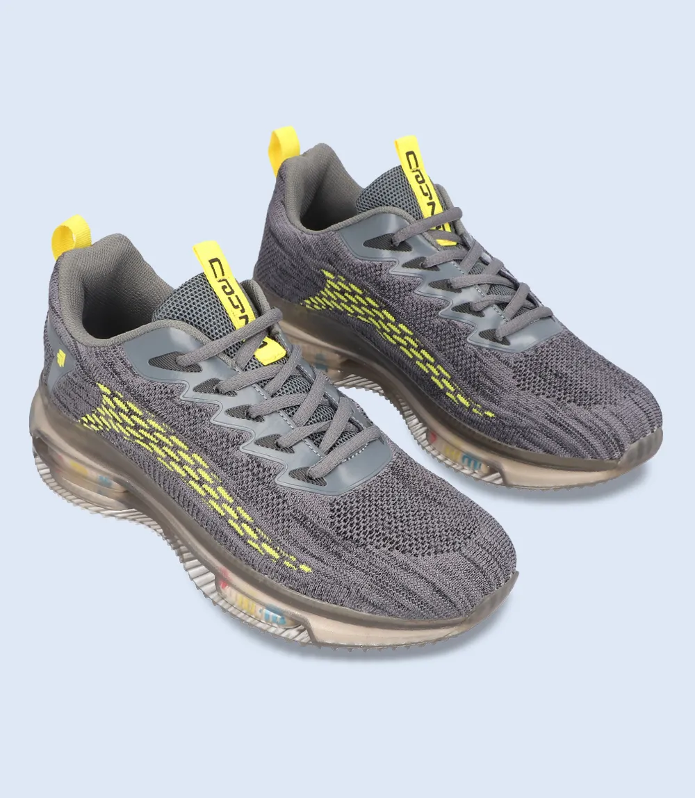 Sure! Here’s a suggested optimized title for the product:

BM4274 Mens Grey and Yellow Sport Sneakers - Lightweight, Breathable, and Stylish 

Feel free to adjust any specifics based on the product features!