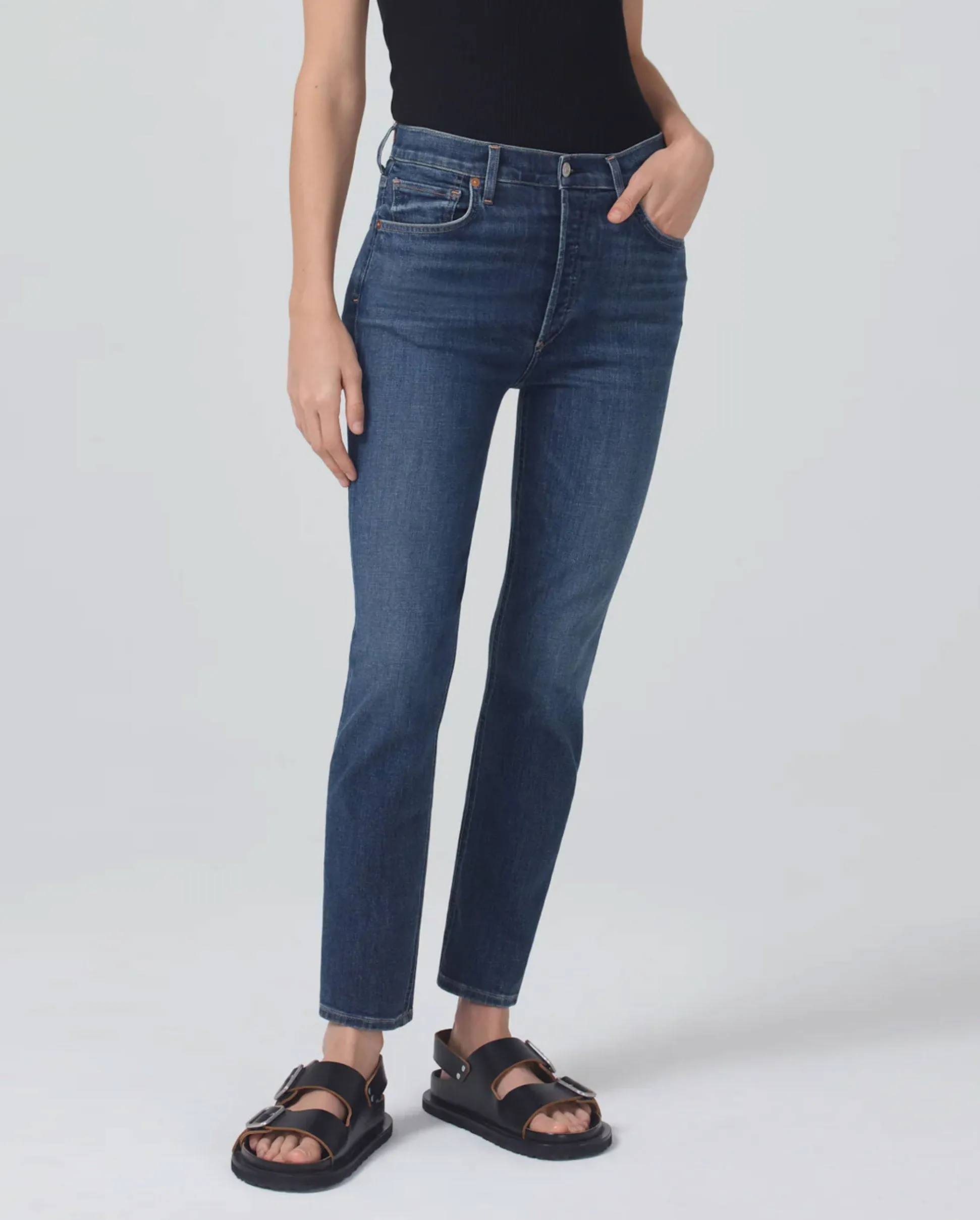 JOLENE HIGH RISE VINTAGE SLIM / UNDERCURRENT