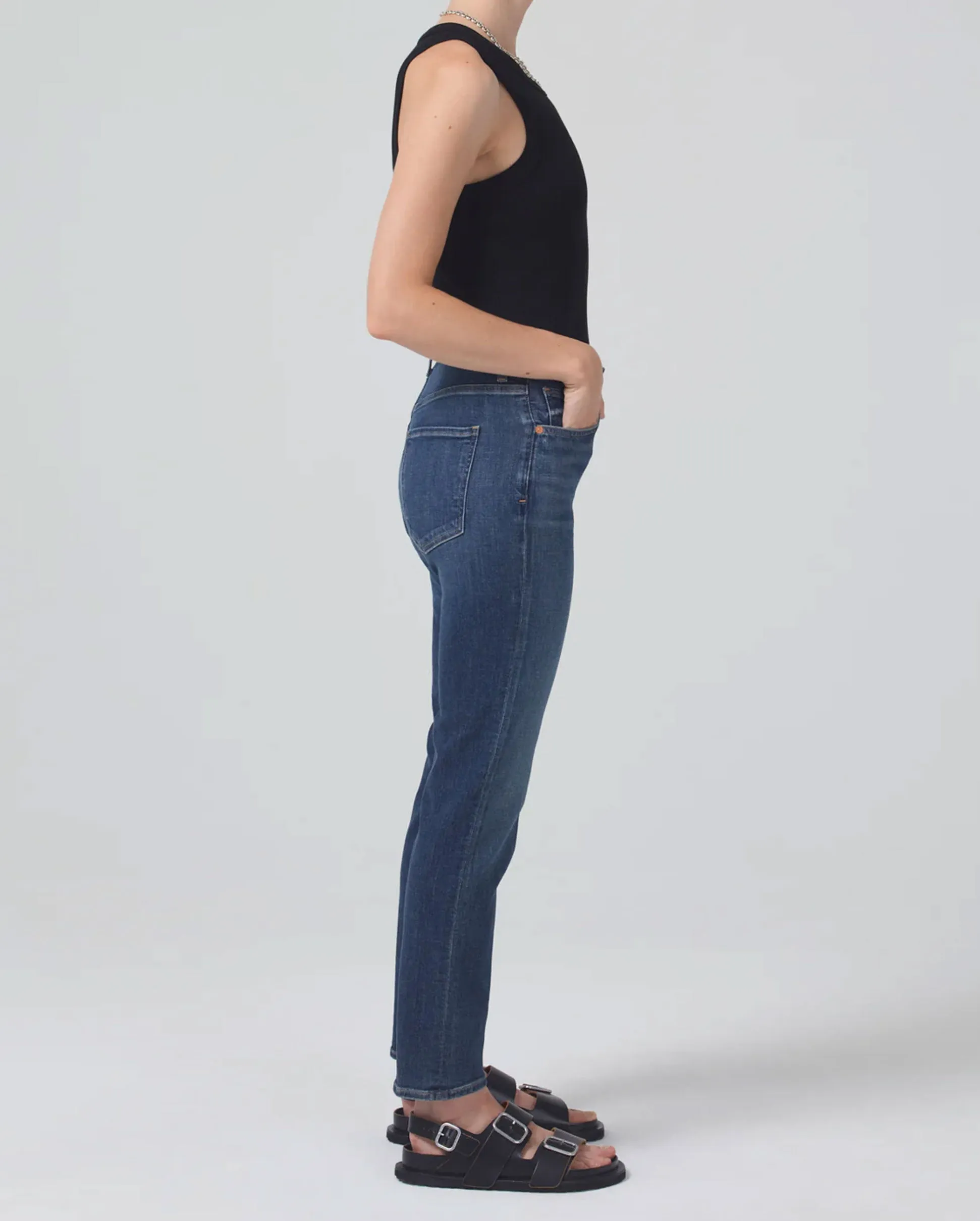 JOLENE HIGH RISE VINTAGE SLIM / UNDERCURRENT