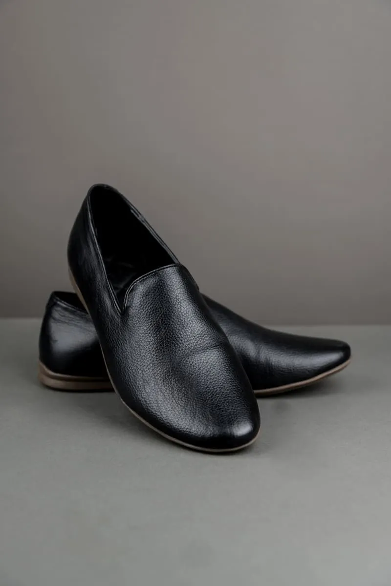 Classic Black Leather Shoes