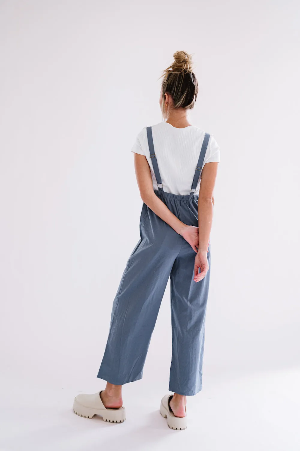 Cody Dusty Blue Jumpsuit