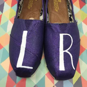 Custom Initials Shoes