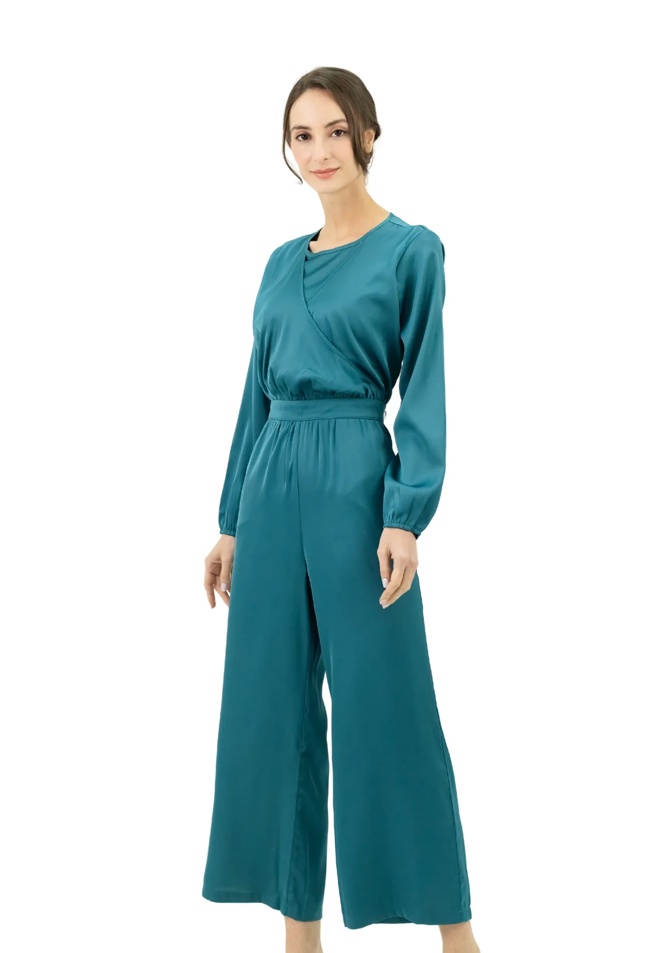 DAISY BY VOIR Satin Jumpsuit