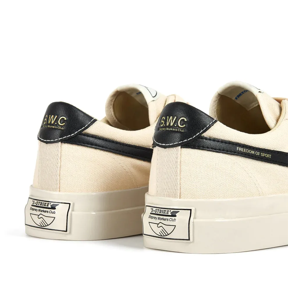 DELLOW S-STRIKE CANVAS - ECRU/BLACK