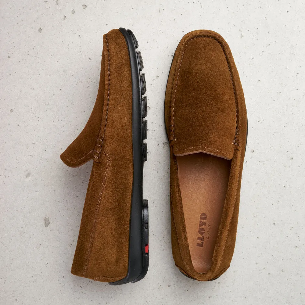 EMILIO Suede Loafer Tobacco ART. 12-430-25