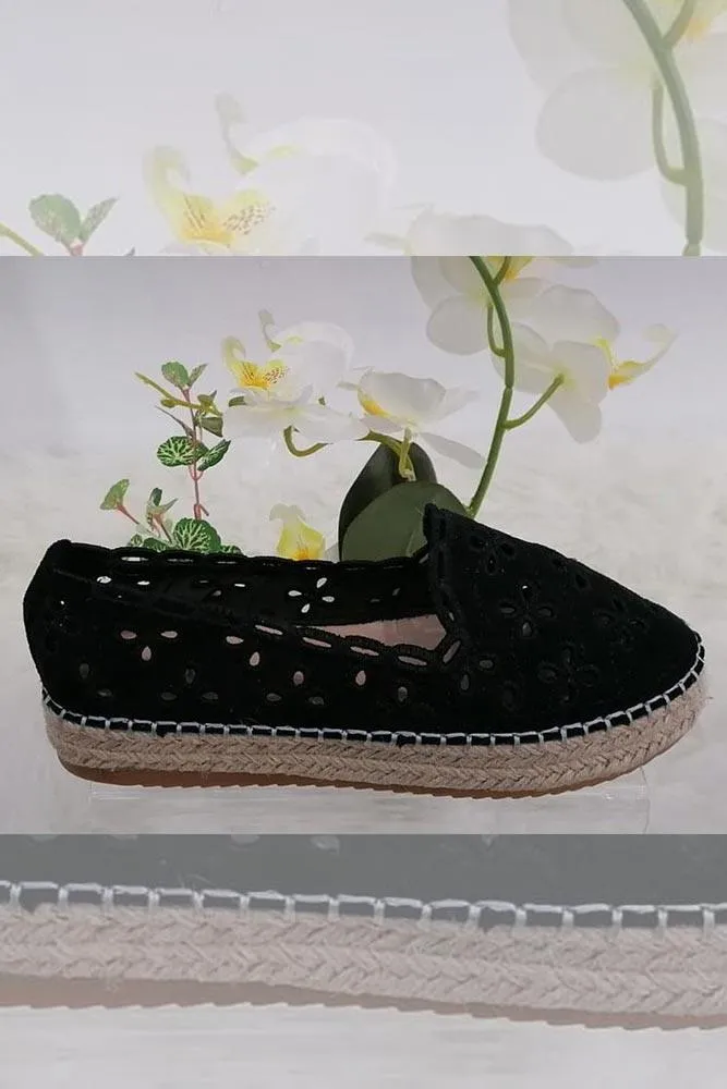 FLOWER PATTERN SHOES