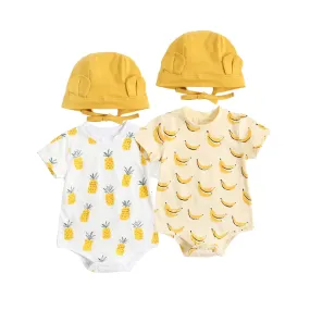 Going Bananas & Pineapple Paradise Bodysuits