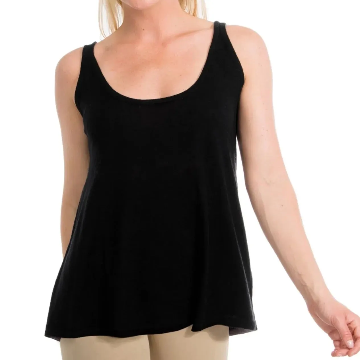 Gretchen Scott Super Soft Tank-Black