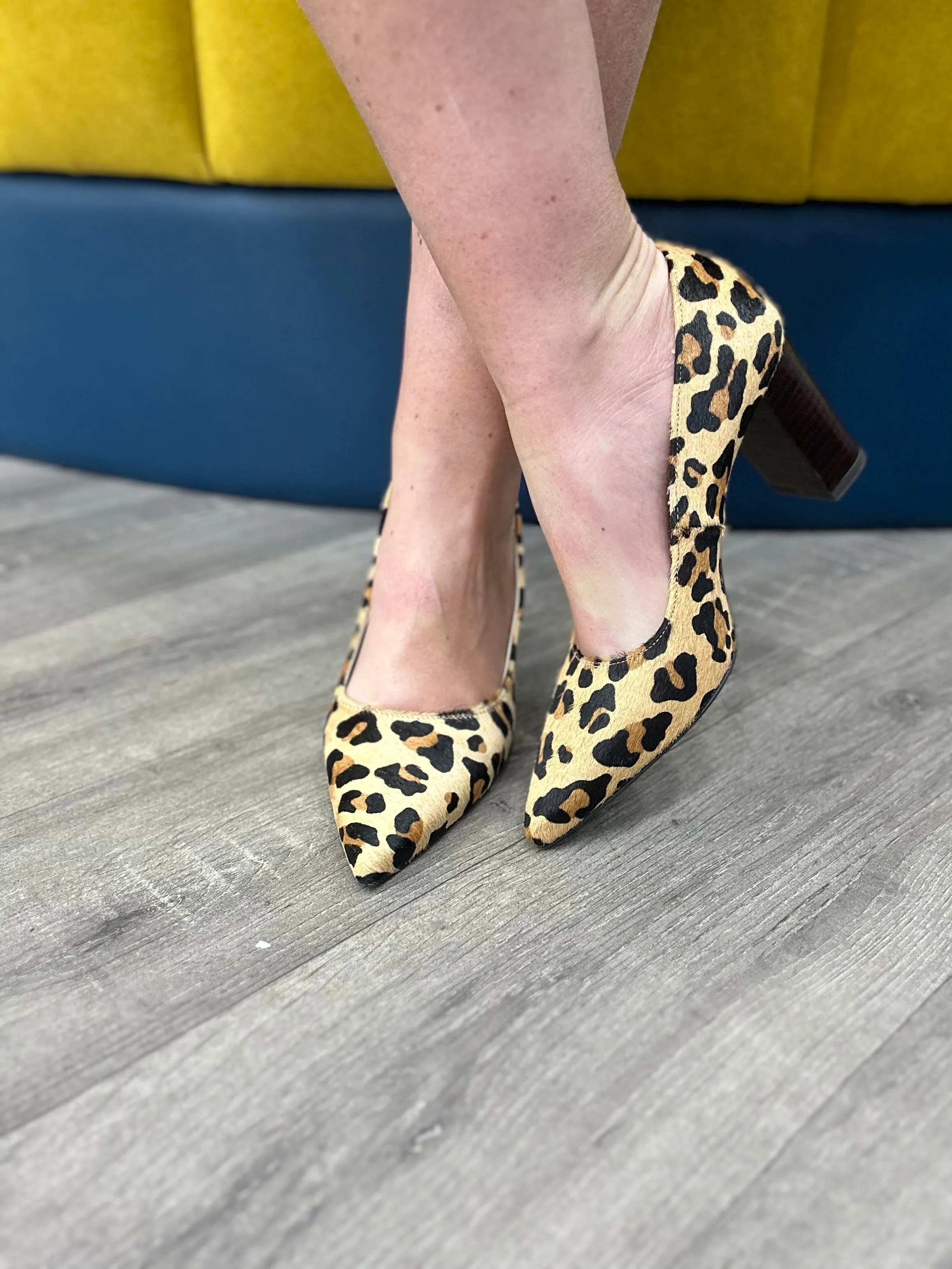 Marian Leopard Court Shoe