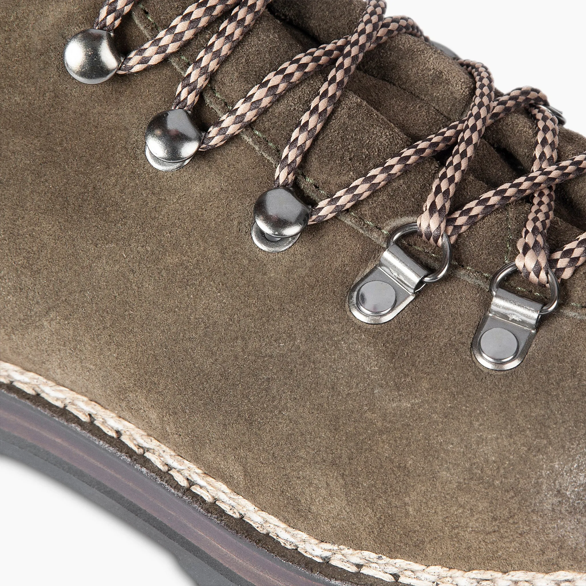 Marmolada suede urban trekking shoe entirely handcrafted - MEN