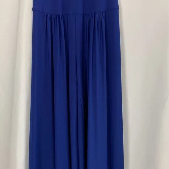 Norma KamaliDeep Blue V-Neck Vintage Jumpsuit