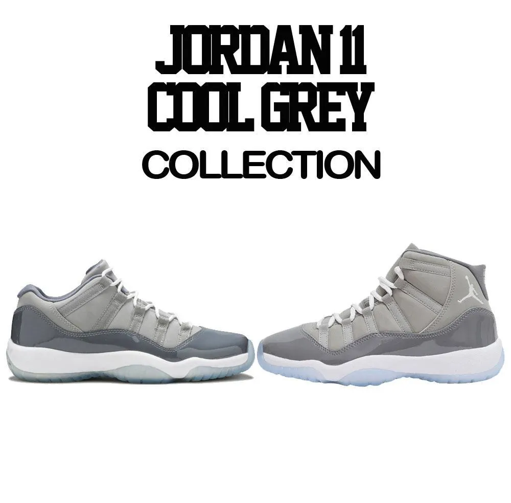 Retro 11 Cool Grey Sweater - Chente Mood - Grey