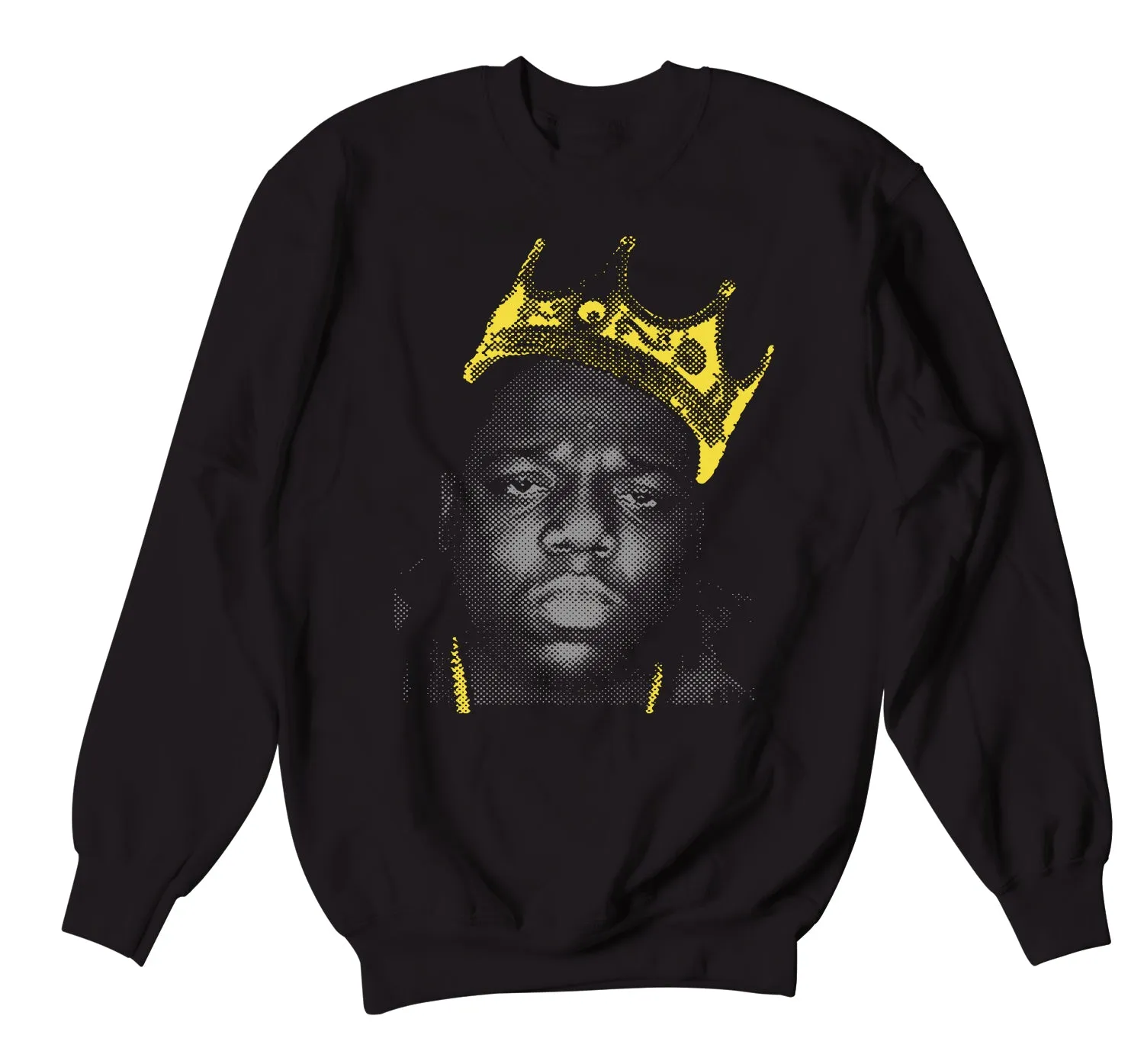 Retro 4 Lightning Sweater - NY Crown - Black