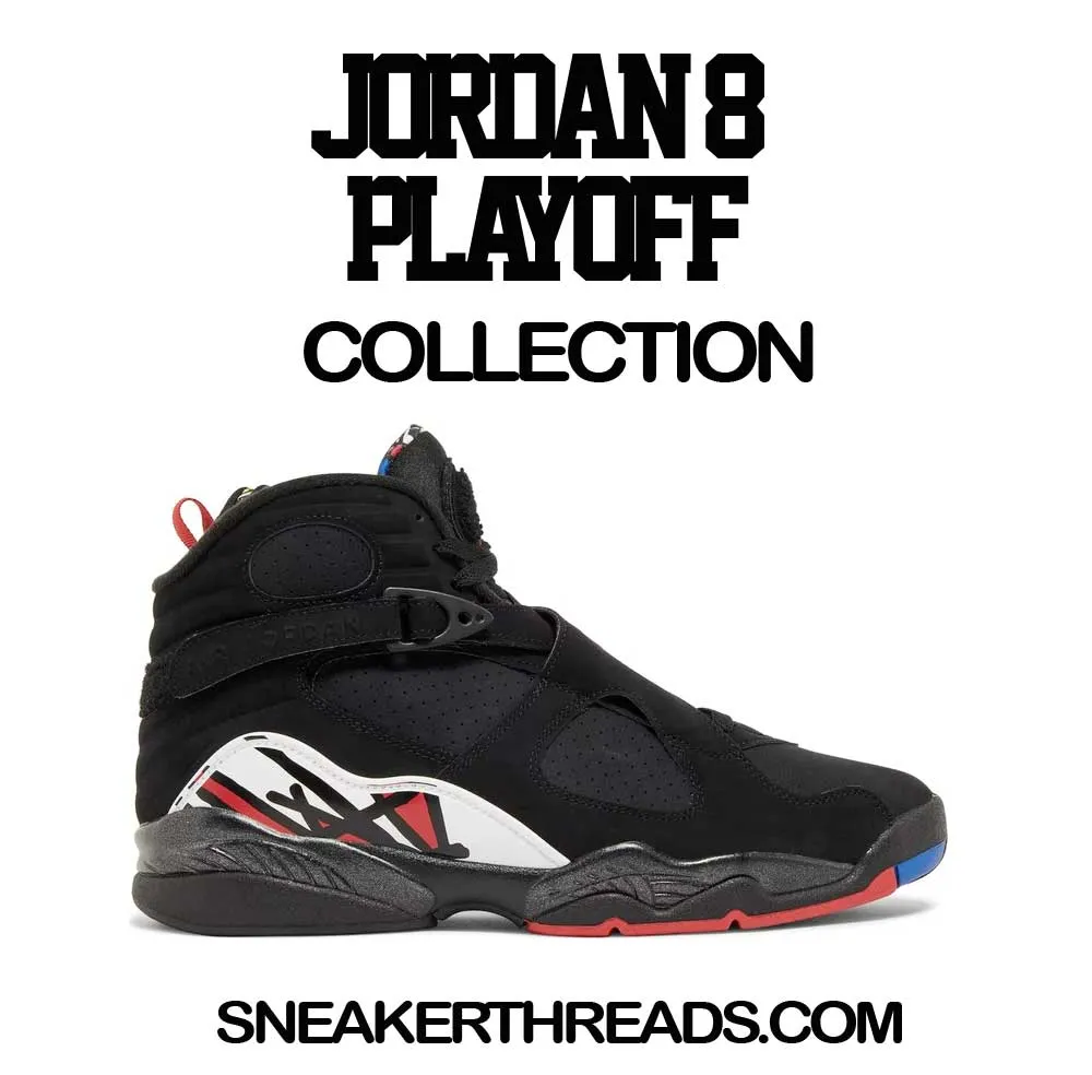 Retro 8 Playoffs Sweater - Original Grails - Black