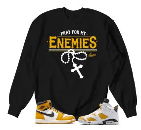 Retro Yellow Ochre Enemies Sweater