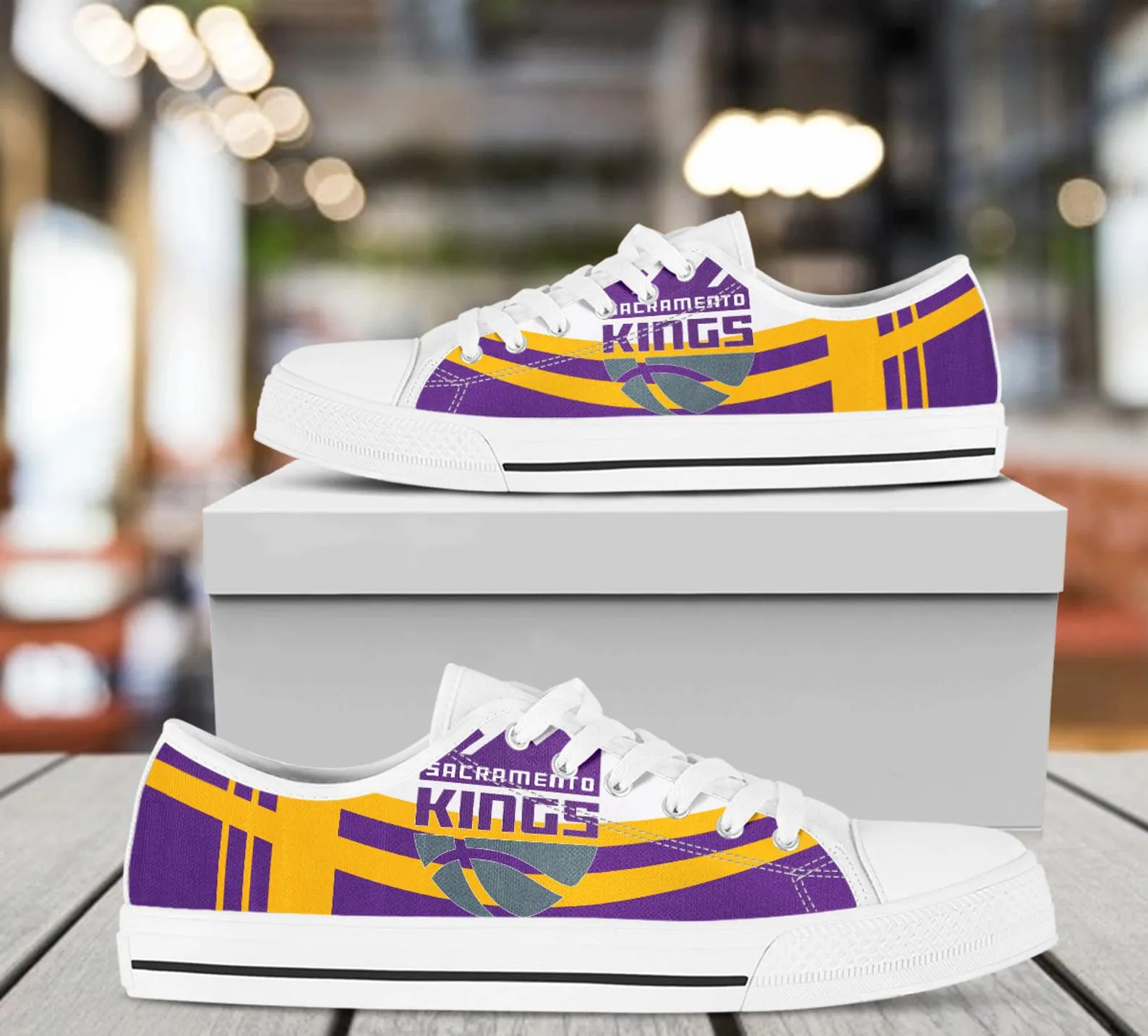 Sacramento Kings Custom Lowtop, Basketball Custom Shoes, Sport Lowtop, Canvas Shoes, Canvas Lowtop, Unisex Shoes, Gift Birthday