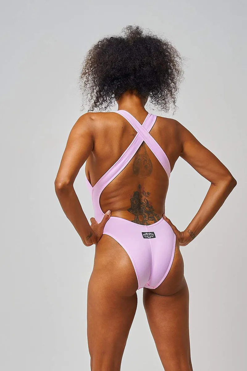 Shark Polewear Benita Bodysuit - Baby Pink