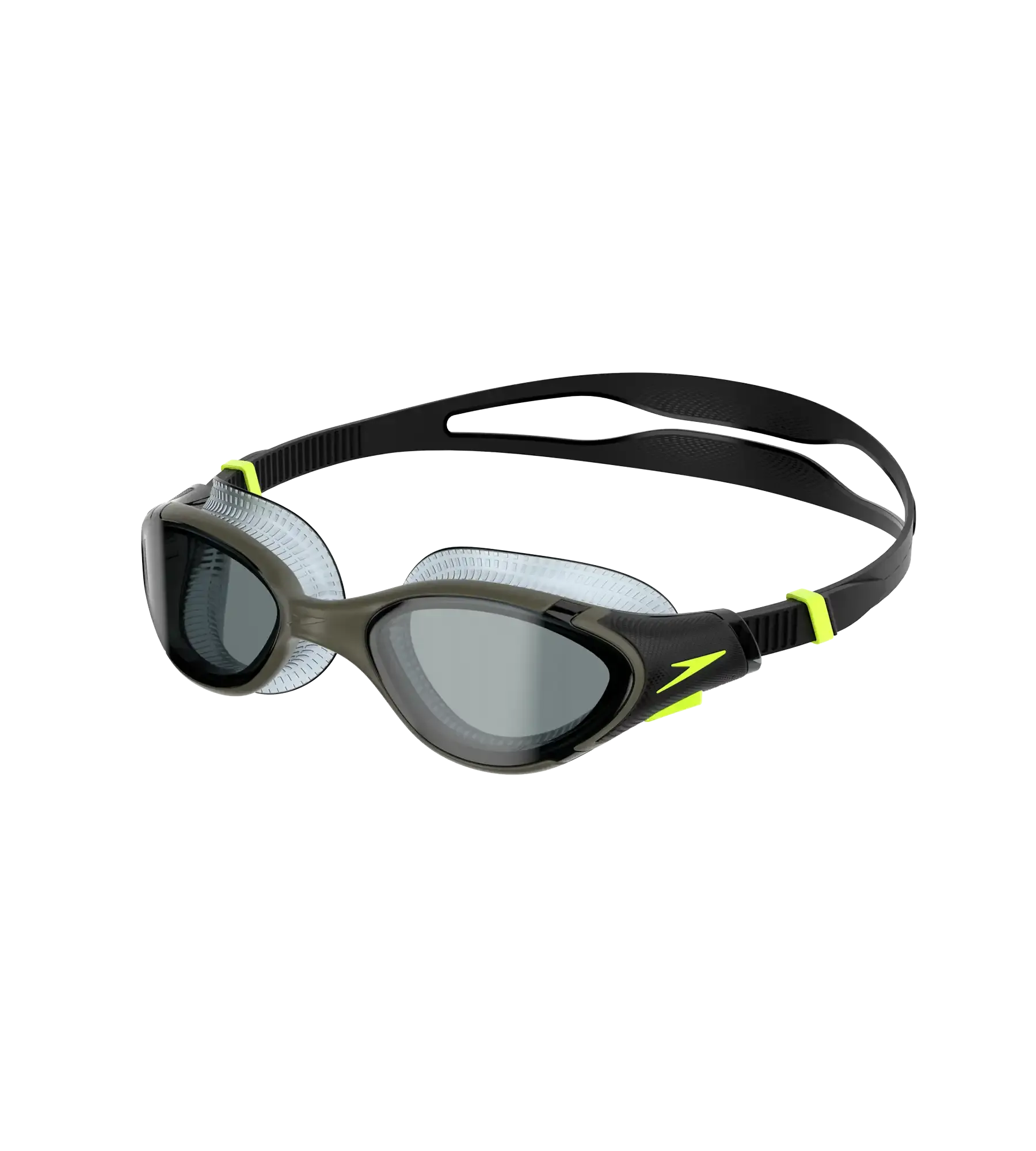 Unisex Adult Biofuse 2.0 Pol Tint-Lens Swim Goggles - Black & Green